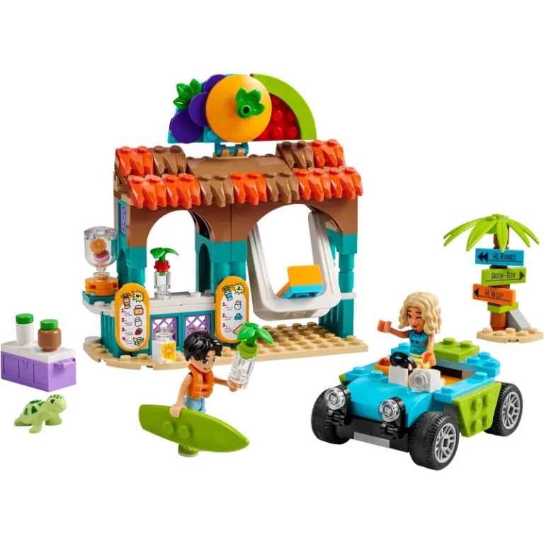 LEGO FRIENDS BANCARELLA DEI FRULLATI IN SPIAGGIA 2