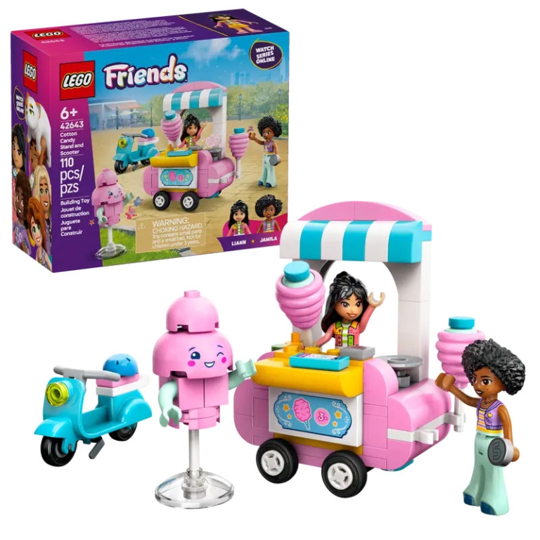 LEGO FRIENDS BANCARELLA  DI ZUCCHERO FILATO