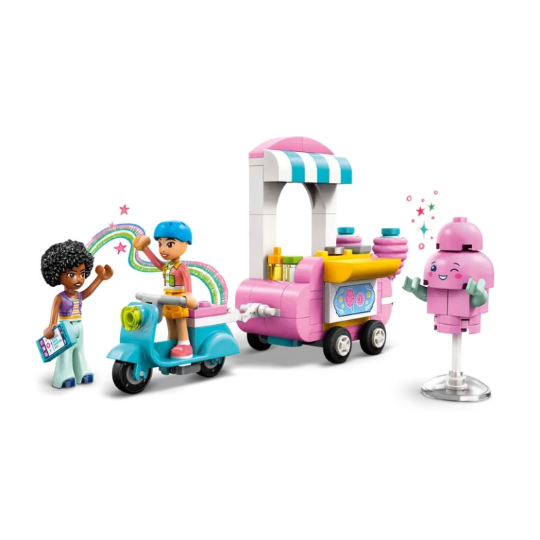 LEGO FRIENDS BANCARELLA  DI ZUCCHERO FILATO 3