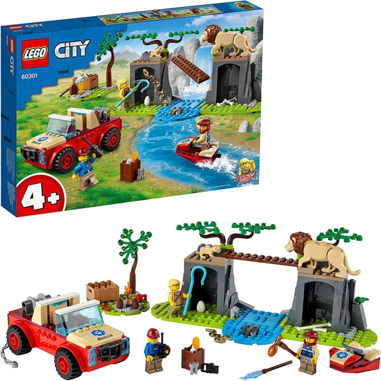 LEGO CITY FUORISTRADA    SOCCORSO ANIMALE