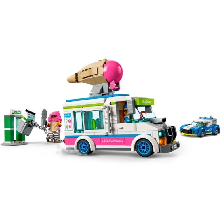 LEGO CITY FURGONE DEI GELATI E DELLA POLIZIA 2