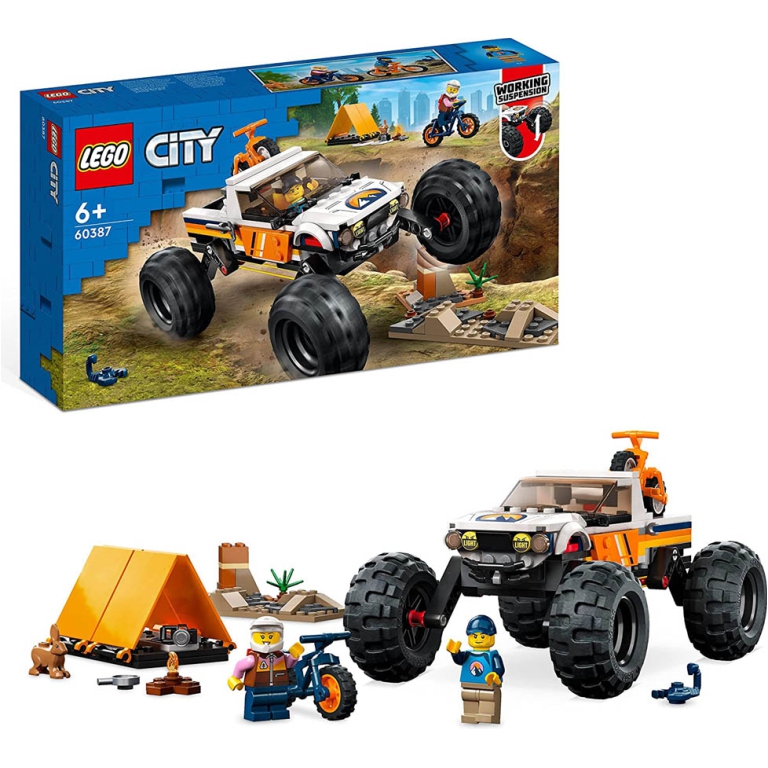 LEGO CITY AVVENTURE SUL  FUORISTRADA 4X4