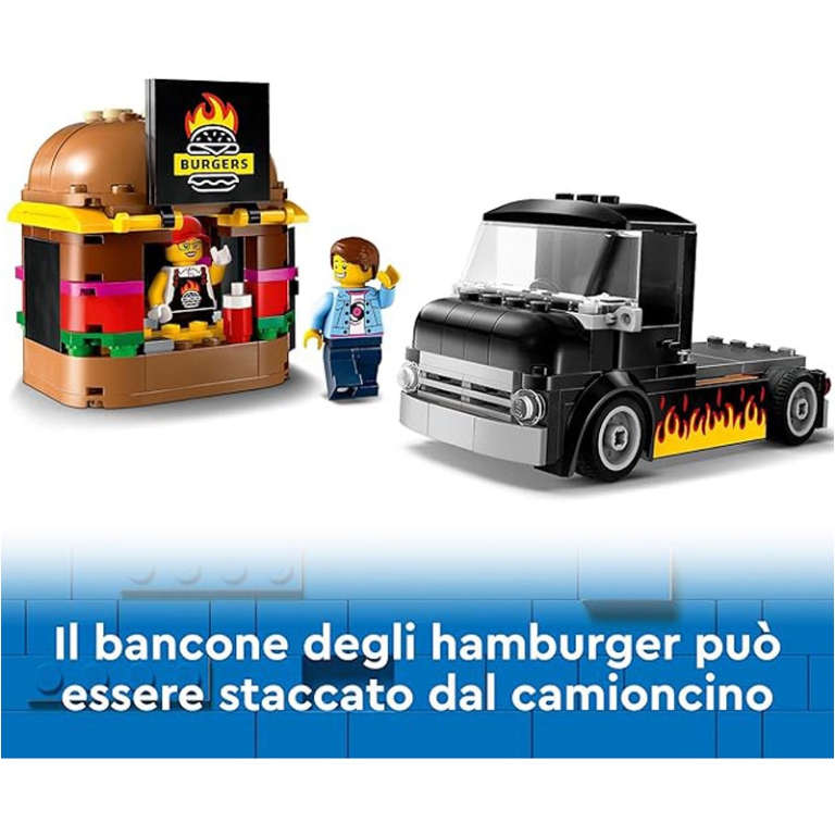 LEGO CITY FURGONE DEGLI HAMBURGER 3