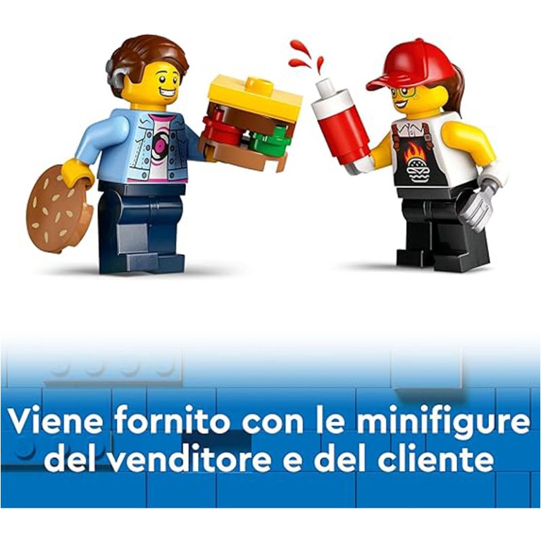 LEGO CITY FURGONE DEGLI HAMBURGER 5