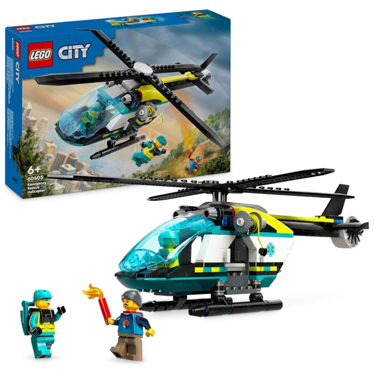 LEGO CITY ELICCOTTERO DI SOCCORSO DI EMERGENZA