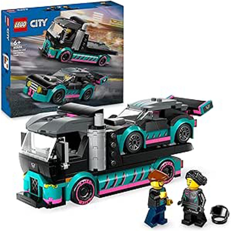 LEGO CITY AUTO DA CORSA E STRASPORTATORE