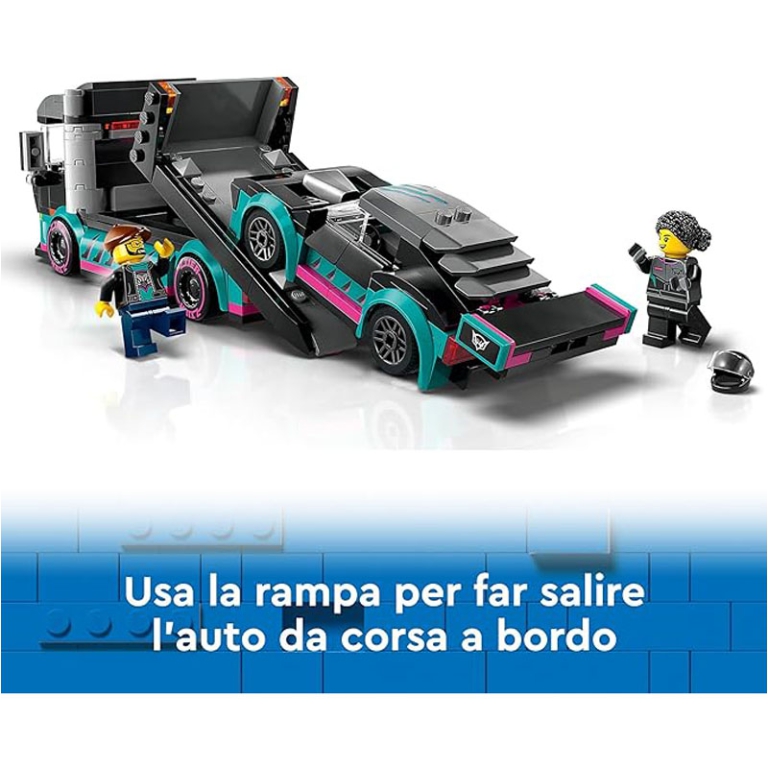 LEGO CITY AUTO DA CORSA E STRASPORTATORE 3