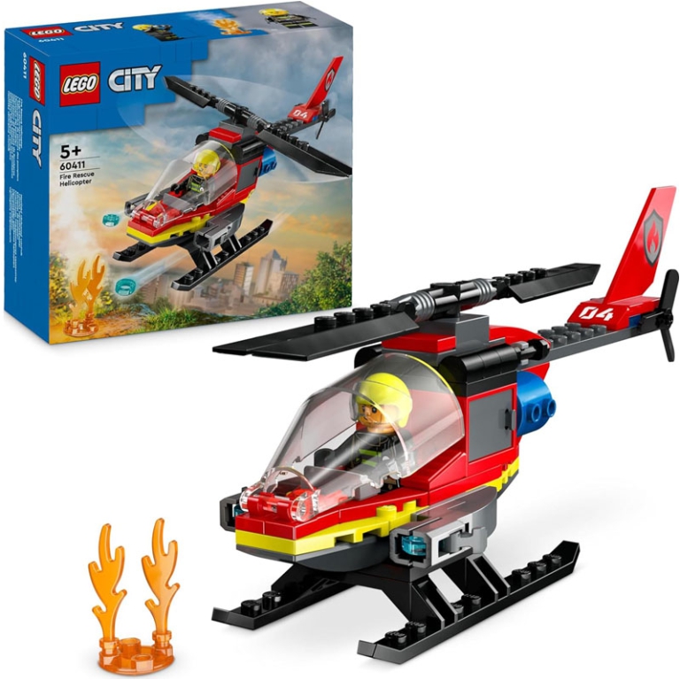 LEGO CITY ELICOTTERO DEI POMPIERI