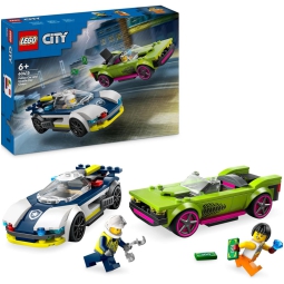 LEGO CITY INSEGUIMENTO MACCHINA DA CORSA