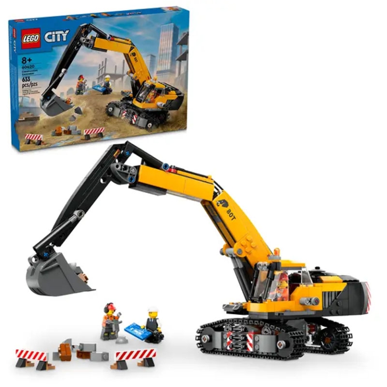 LEGO CITY ESCAVATORE DA  CANTIERE