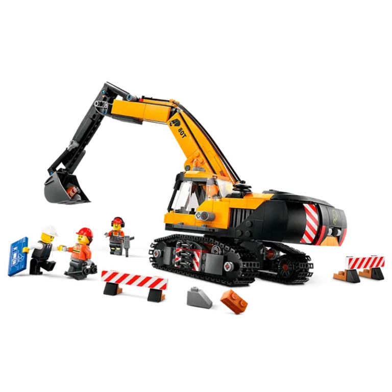 LEGO CITY ESCAVATORE DA  CANTIERE 2