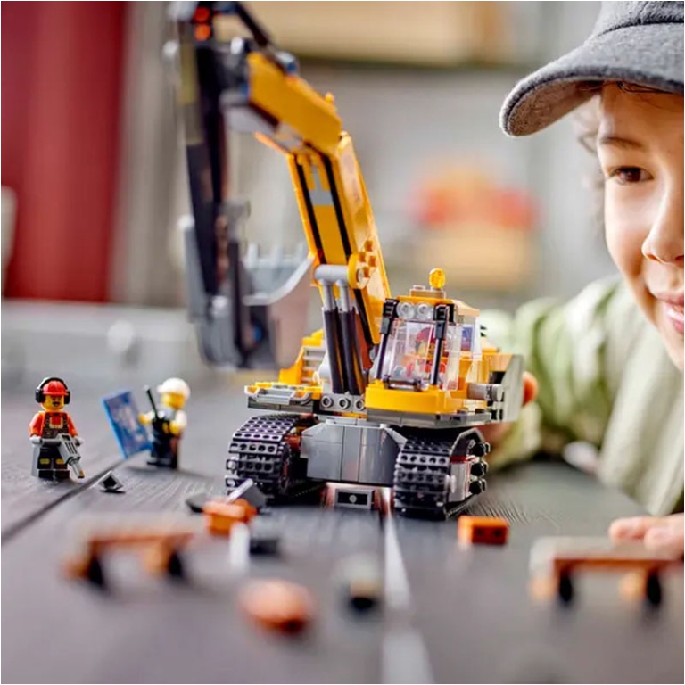 LEGO CITY ESCAVATORE DA  CANTIERE 5