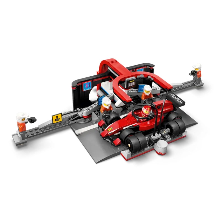 LEGO CITY PIT STOP FERRARI 3