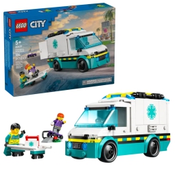 LEGO CITY AMBULANZA DI   EMERGENZA