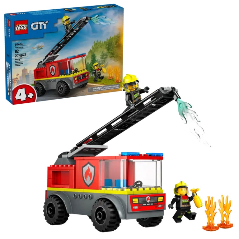 LEGO CITY AUTOPOMPA CON  SCALA