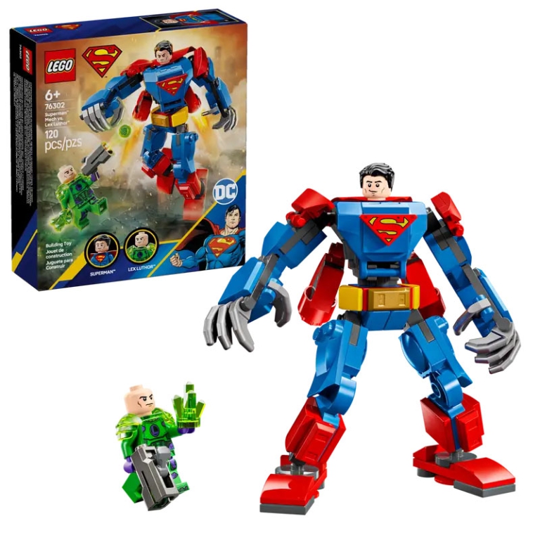 LEGO SUPER HEROES SUPERMAN CONTRO LUTHOR