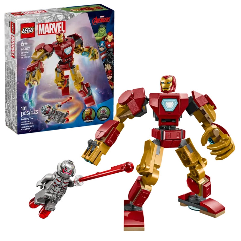 LEGO SUPER HEROES IRON MAN CONTRO ULTRON