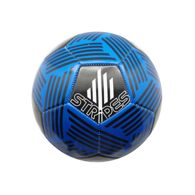 PALLONE IN CUOIO CALCIO STRIPES SGONFIO 3