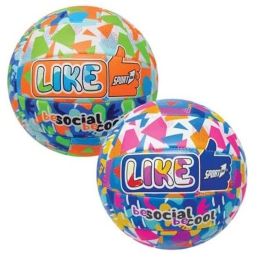 PALLONE IN CUOIO VOLLEY SOCIAL NETWORK SGONFIO