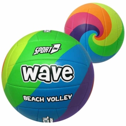 PALLONE IN CUOIO VOLLEY WAVE SGONFIO