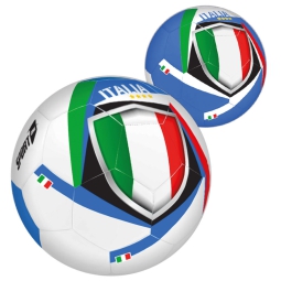 PALLONE IN CUOIO CALCIO ITALIA SGONFIO