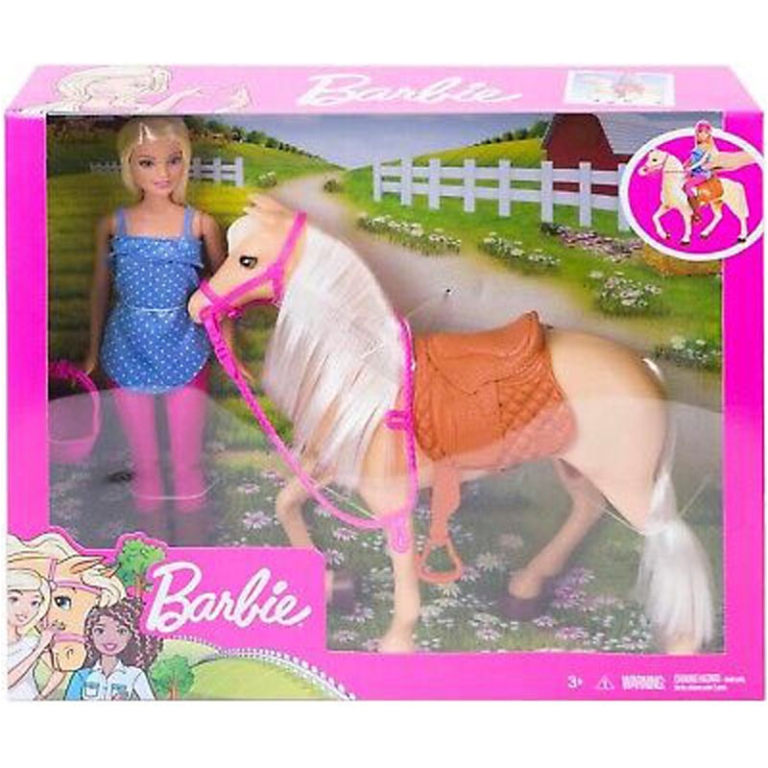 BARBIE CON CAVALLO E ACCESSORI 2