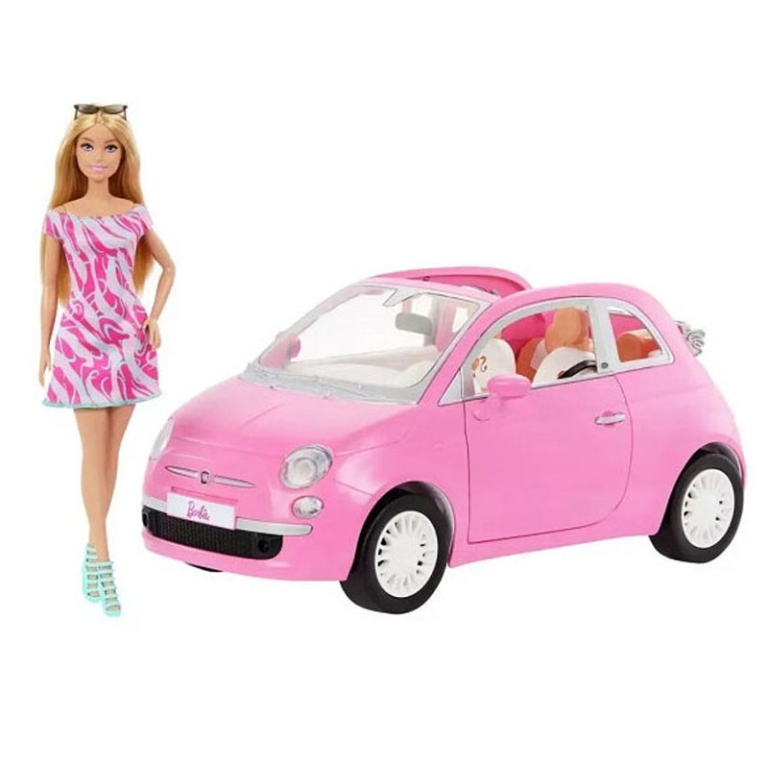 BARBIE CON FIAT 500