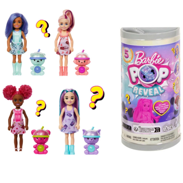 BARBIE POP REVEAL BUBBLE TEA