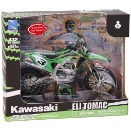 MOTO KAWASAKY KX450 1:12 RACE TEAM