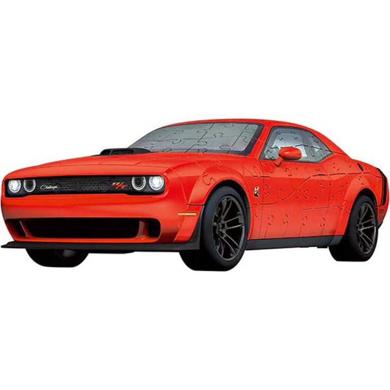 PUZZLE 3D DODGE CHALLENGER RED 2