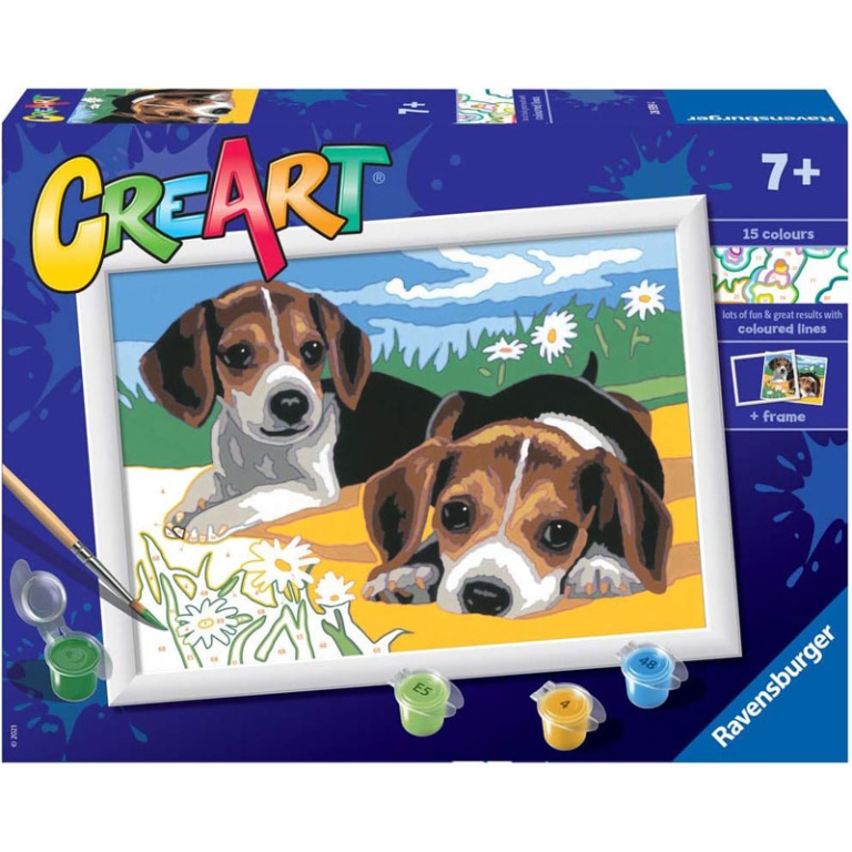 CREART CUCCIOLI JACK RUSSEL 26X20CM