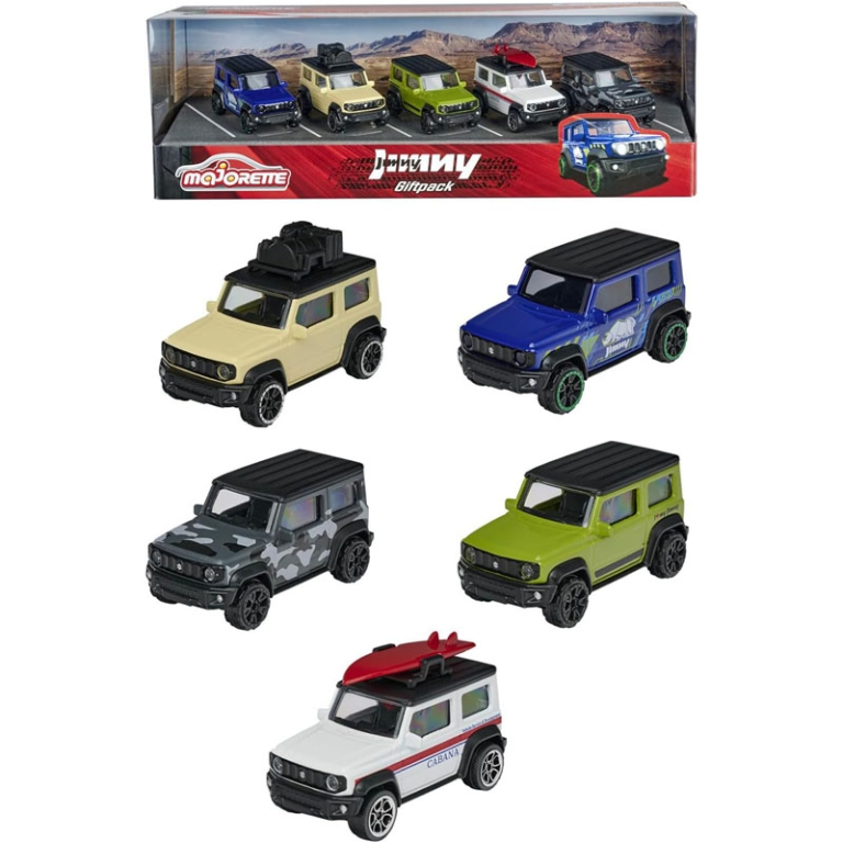 SUZUKY GIFT PACK 5PZ 1:72 MAJORETTE 2