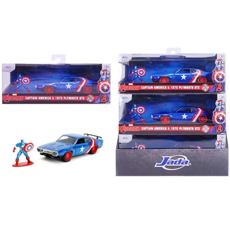 AUTO CAPITAN AMERICA TER PLYMOUTH 1:32