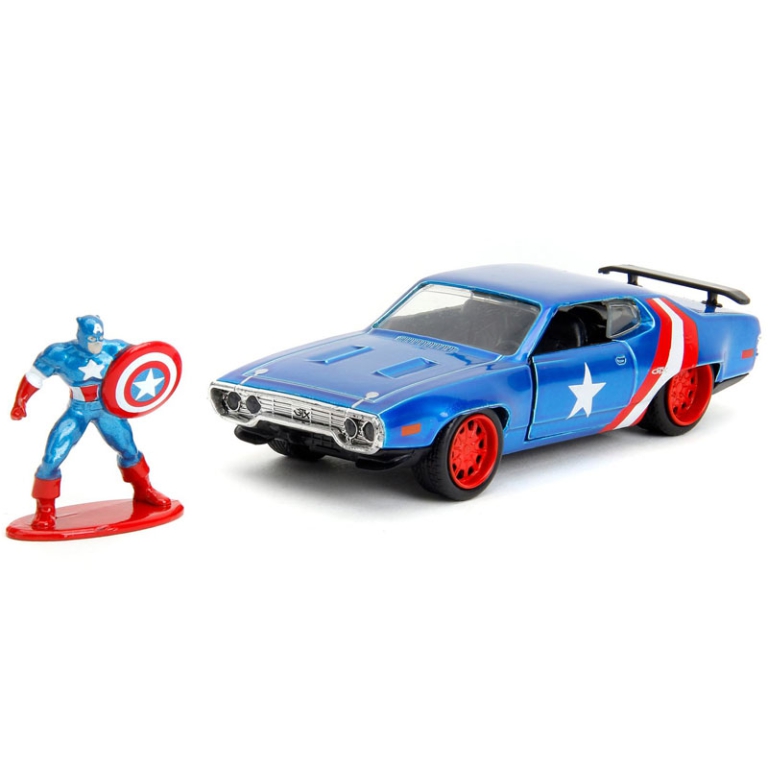 AUTO CAPITAN AMERICA TER PLYMOUTH 1:32 2