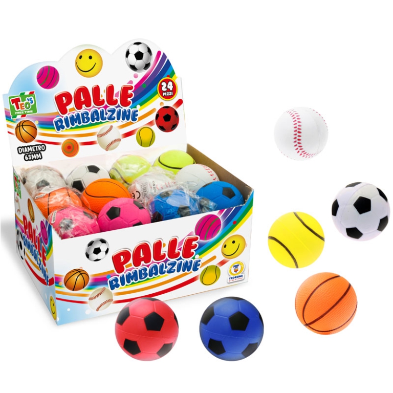 PALLINE RIMBALZINE 24PZ