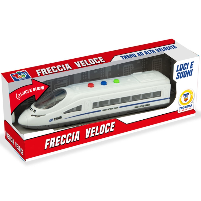 TRENO VELOCE LUCE E SUONI