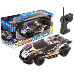 AUTO NEON RACING CON LUCI 1:18 RC