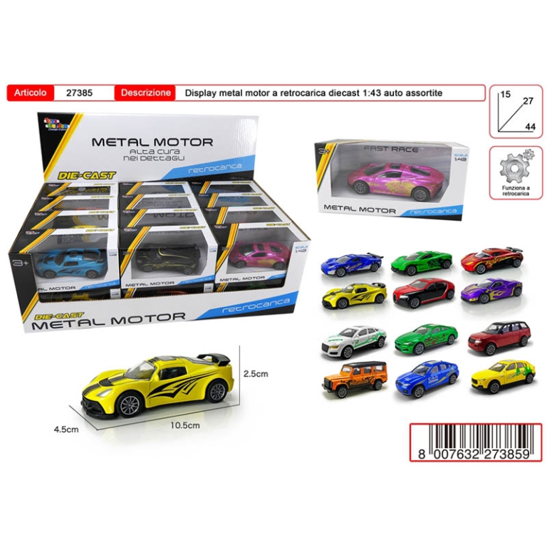 AUTO ASSORTITE 1:43