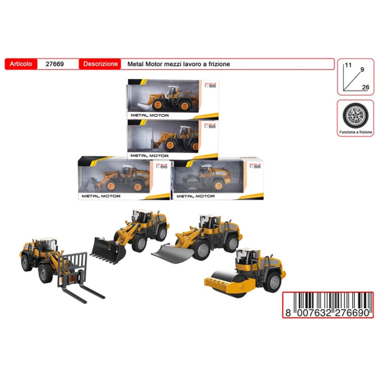 MEZZI CANTIERE DIE CAST