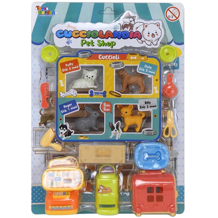 BLISTER CUCCIOLANDIA PET SHOP