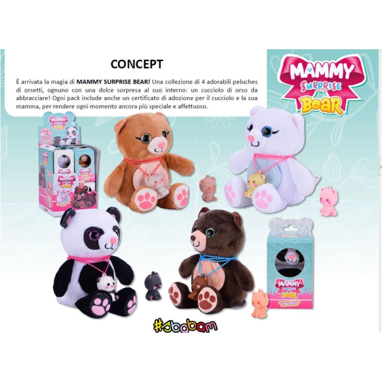 MAMMY SURPRISE BEARS 8PZ IN EXPO 2