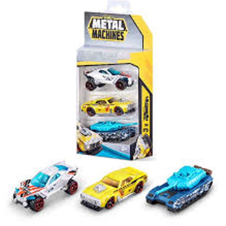 AUTO METAL MACHINES CONFEZIONE 1:64 3PZ 3