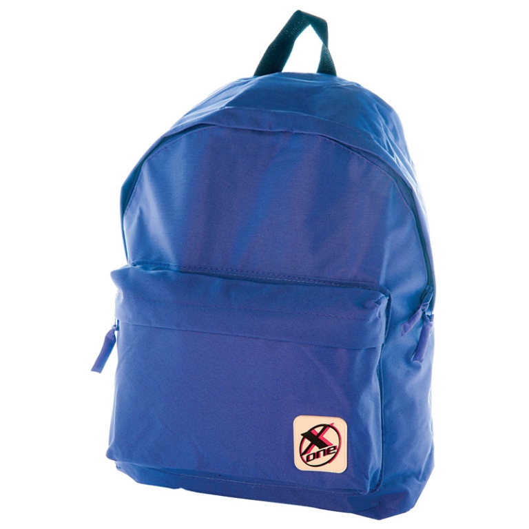 ZAINO SCUOLA X-ONE MONOCOLORE 41X30X18CM 3