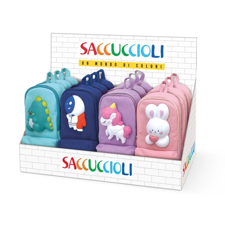 BUSTINA SACCUCCIOLO SQUISHY LINE 10X21,5X6,5CM 5