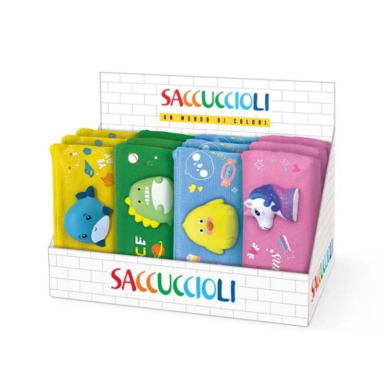 BUSTINA SACCUCCIOLO SQUISHY LINE 21X9,5X3,5CM 5