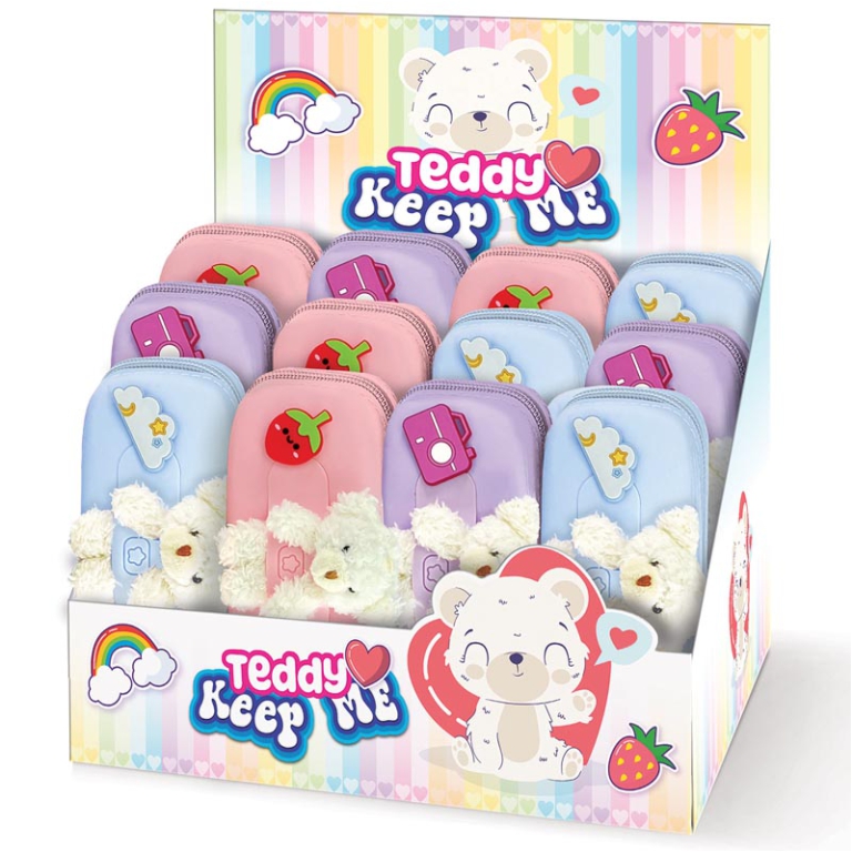 BUSTINA TEDDY KEEP ME    SILICONE 19,5X9,5X6CM 2