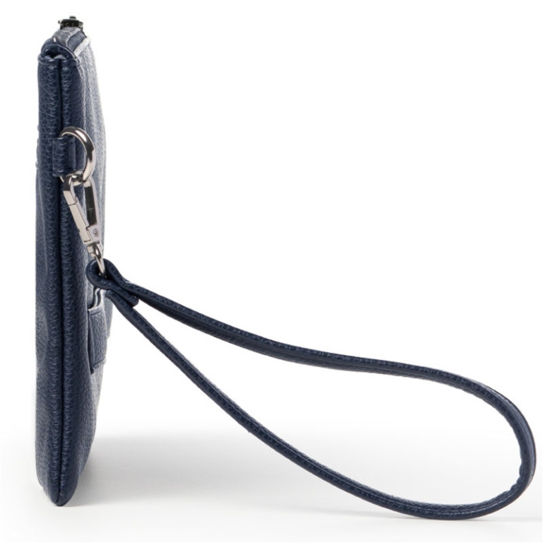 POCHETTE DA POLSO GATE   TRENDED ECOPELLE BLU 2