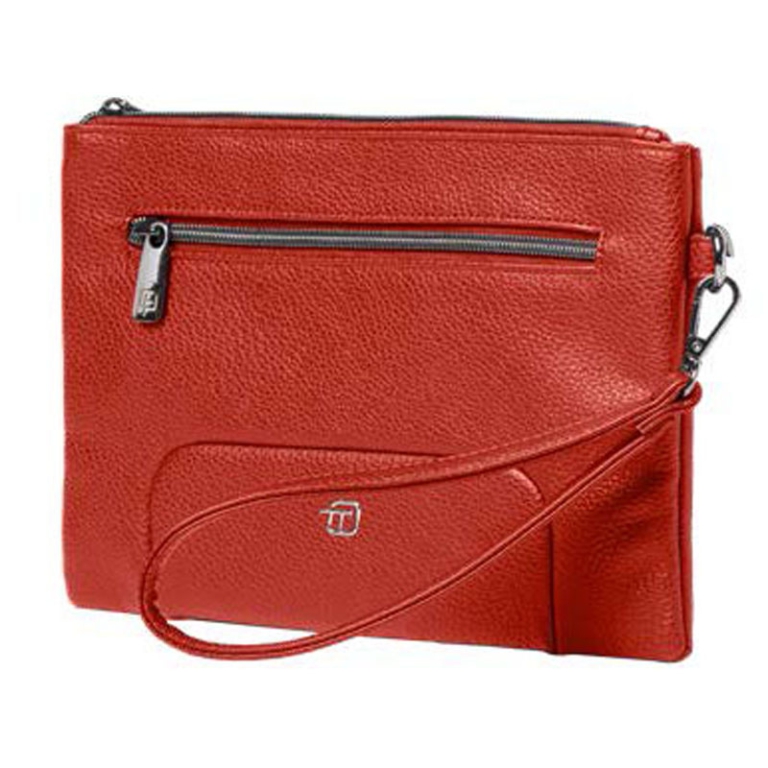 POCHETTE DA POLSO GATE TRENDED ECOP. ROSSO 26X18X3