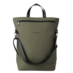 BORSA TOTE BAG IN GOMMA  ANTIPIOGGIA VERDE