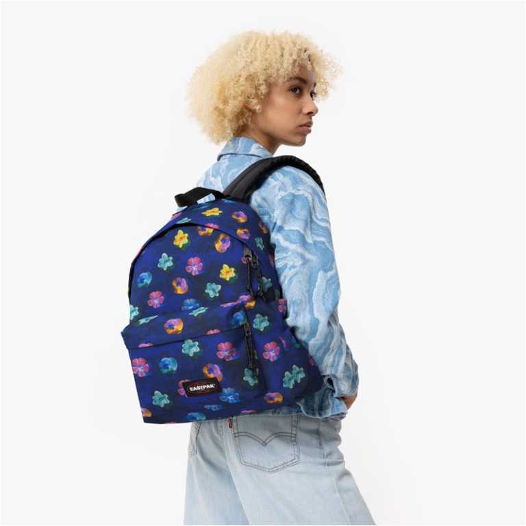 ZAINO EASTPAK DAY PAK'R  FLOWER BLUR NAVY 2O4 5